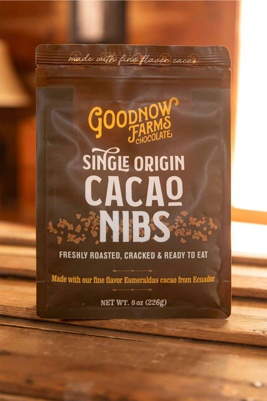Roasted Cacao Nibs - Goodnow Farms Chocolate