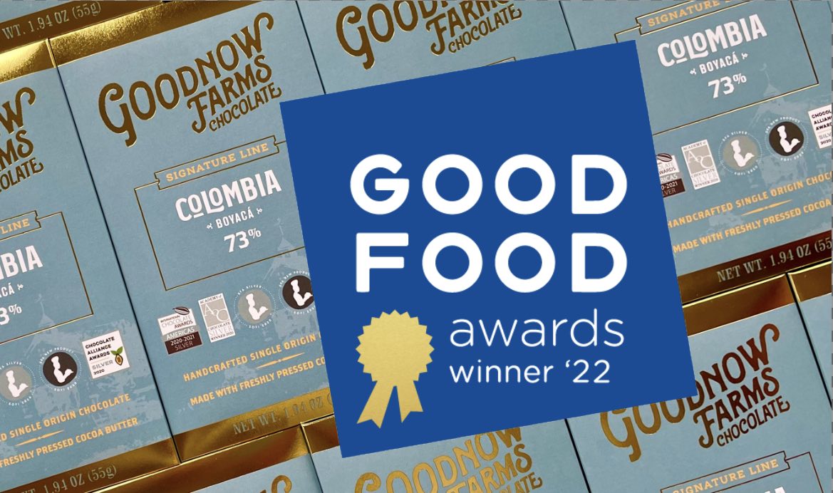 We're a 2022 Good Food Award Winner