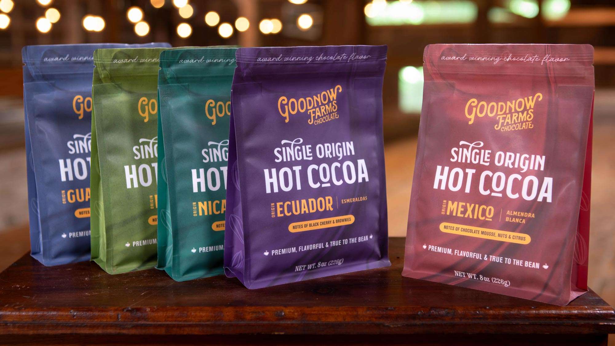 Hot Cocoa Tasting Collection - Goodnow Farms Chocolate