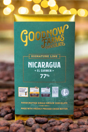 Goodnow Farms El Carmen single origin dark chocolate bar