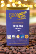 Goodnow Farms Esmeraldas Ecuador Single Origin 70% Dark Chocolate Bar