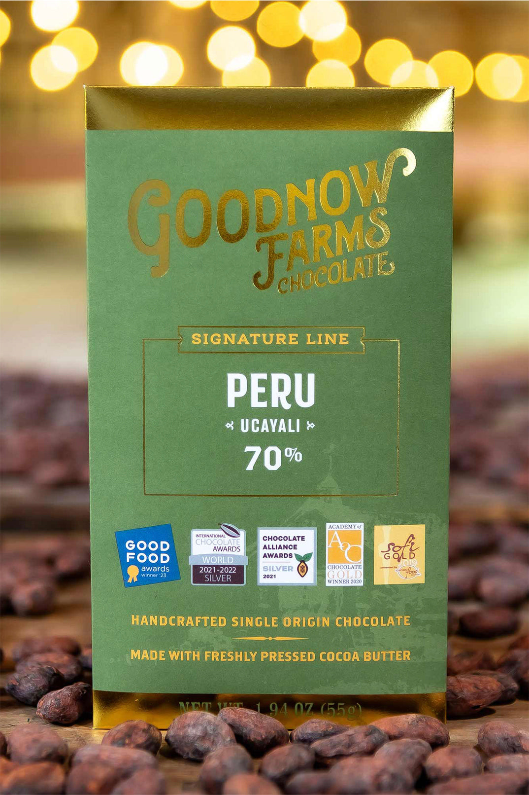 Goodnow Farms Ucayali 70% Dark Chocolate Bar