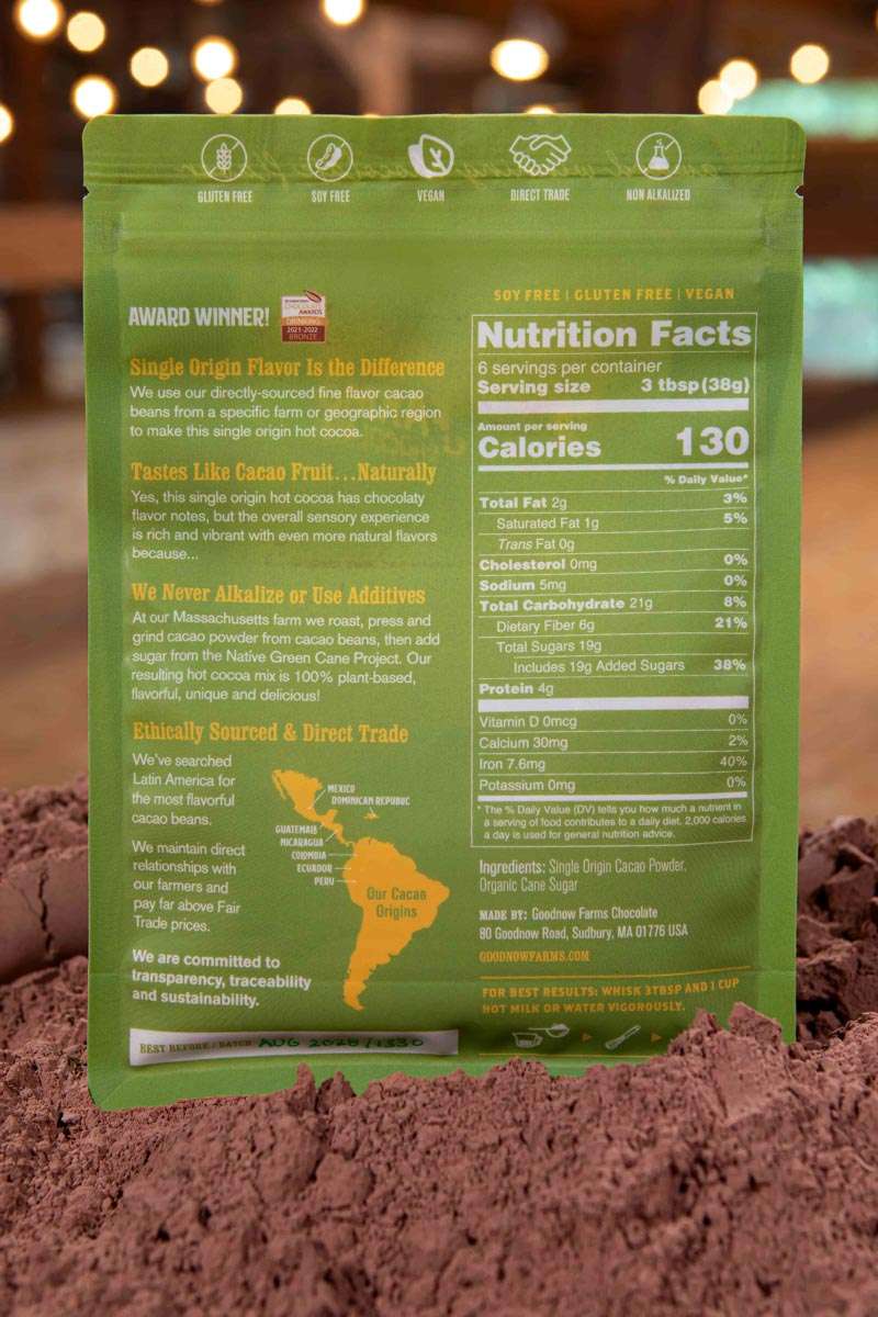Ucayali Single Origin Hot Cocoa - Goodnow Farms Chocolate