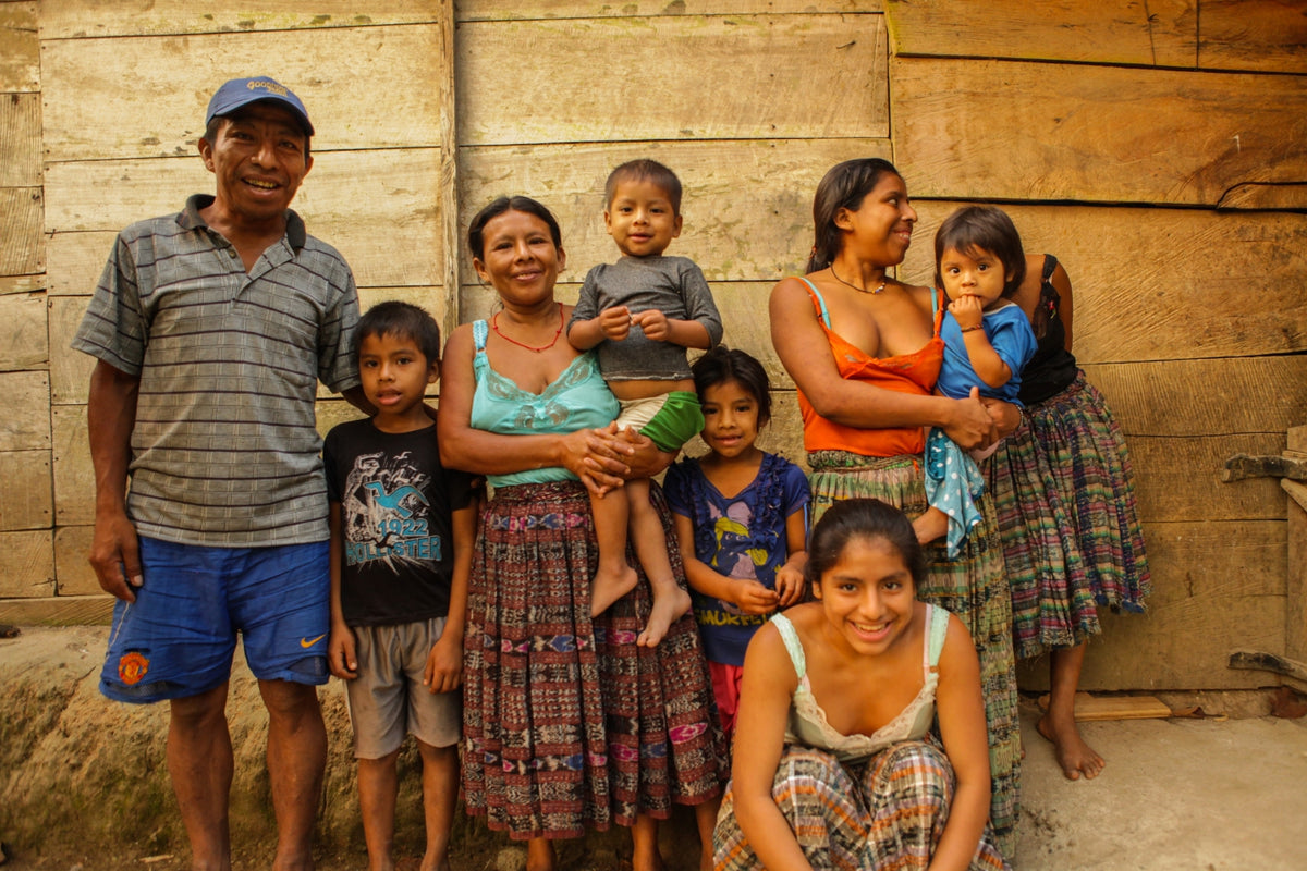 Don Marcos and his family hosted Monica during her overnight stay in the village.