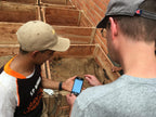Tracking data from the fermentation data loggers shows how the fermentation process for the Boyaca cacao