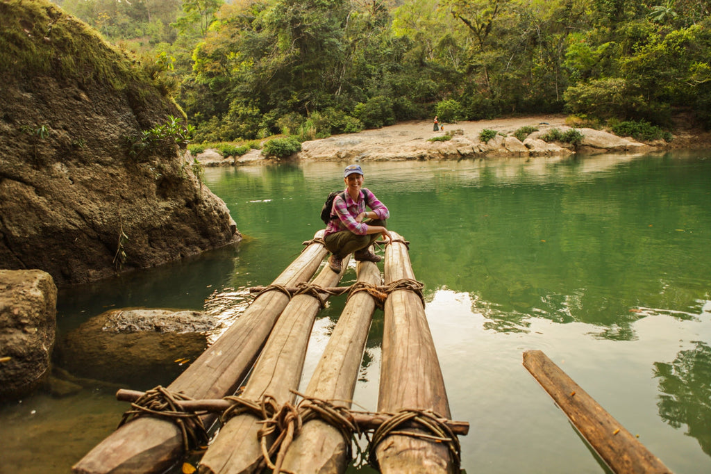 Goodnow Farms cofounder Monica visits the village os San Juan Chivite in Guatemala