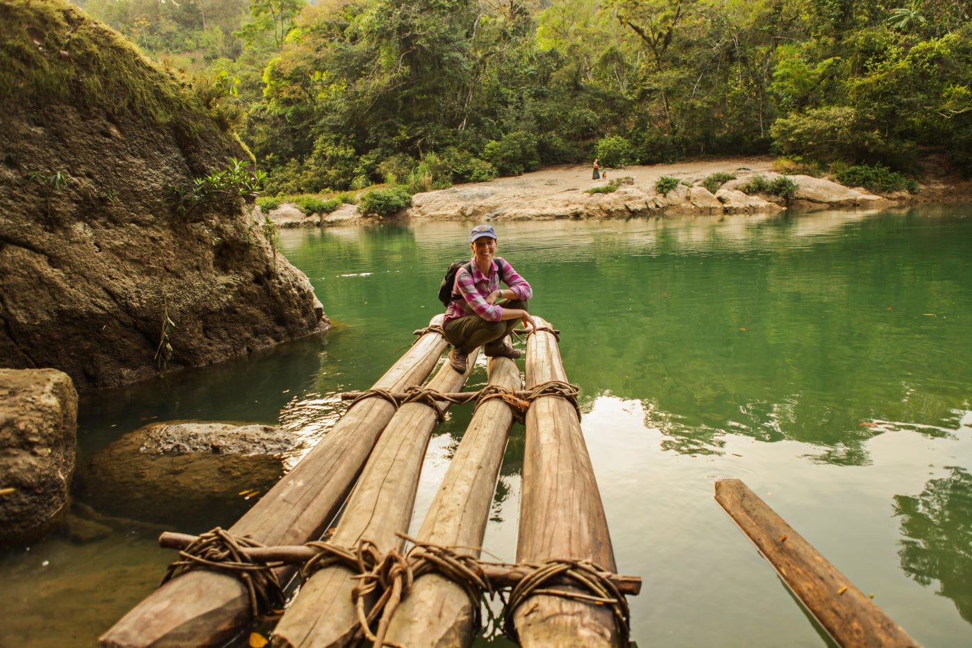 Goodnow Farms cofounder Monica visits the village os San Juan Chivite in Guatemala